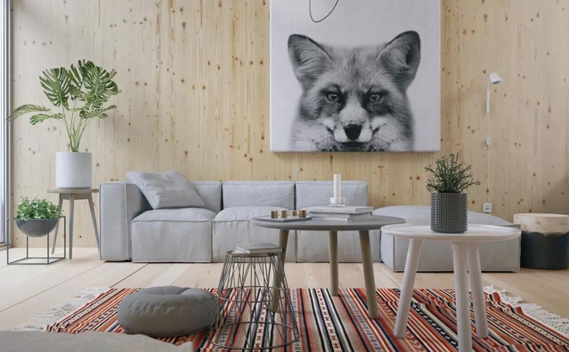 原木風全屋定制家居，星空梵高全屋定制