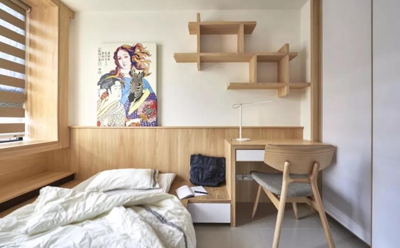 原木風全屋定制家居，星空梵高全屋定制