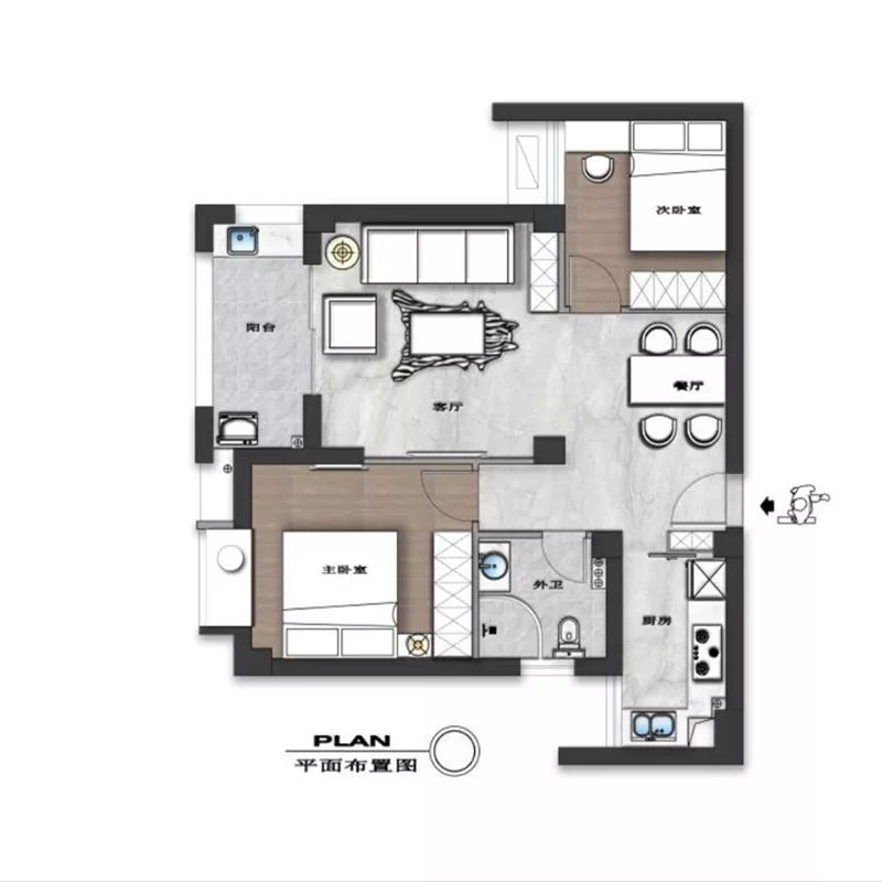 北歐風格全屋定制，星空梵高全屋定制