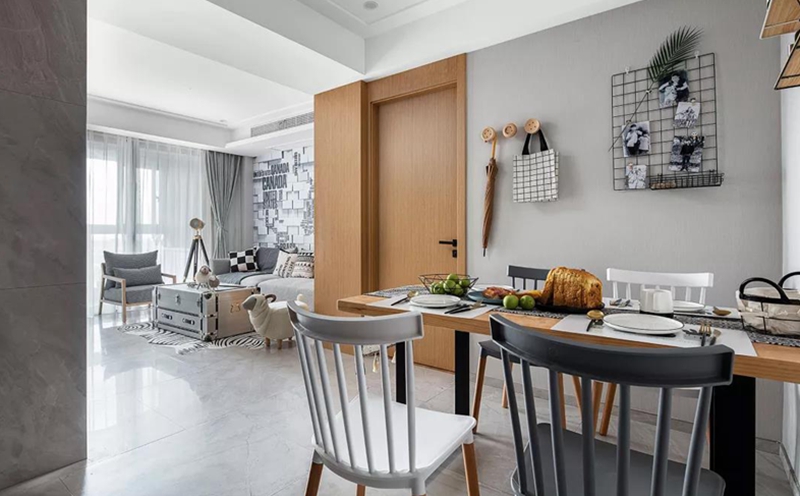 北歐風格全屋定制，星空梵高全屋定制